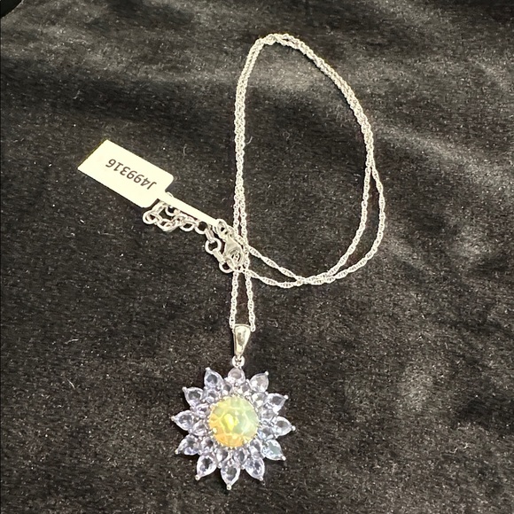 Chuck Clemency Sunflower Pendant Necklace - Picture 1 of 2